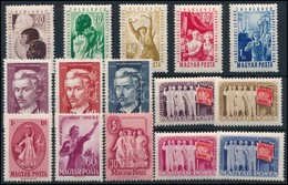 ** 1948-1949 3 Klf Sor és 3 Klf Bélyeg (8.300) - Altri & Non Classificati