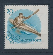 ** 1956 Olimpia 20f Látványosan Elfogazva - Other & Unclassified