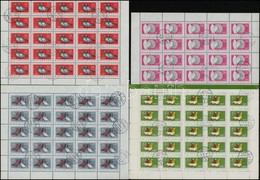 O 1957 Galambfajták Teljes ívsor (10.000) - Otros & Sin Clasificación