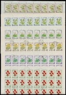O 1973 Virág (XI.) - Erdő-mező Virágai Teljes ívsor (8.500) - Other & Unclassified