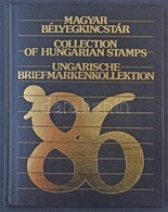 ** 1986 Magyar Bélyegkincstár, Benne Feketenyomat Blokk Piros Sorszámmal (45.000) (csak 500 Pld) - Other & Unclassified