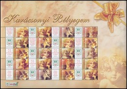 ** 2004 Karácsony Bélyegem 3 Klf Teljes ív Sorszám Nélkül (33.000) - Other & Unclassified