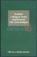 ** 2007 Magyar Posta 140 éves Emlékfüzet Korona Blokkokkal (4 Db) (300 Példány Készült Belőle) (7.200) - Autres & Non Classés