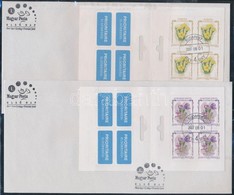 2007 Virág XIII. 2 Klf Bélyegfüzet 2 FDC-n (Névérték 4.140) - Sonstige & Ohne Zuordnung