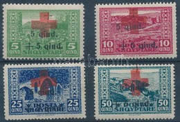 * 1924 Vöröskereszt (II) Sor Mi 100-103 - Altri & Non Classificati