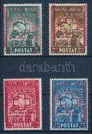 ** 1945 Vöröskereszt Felülnyomott Sor Mi 375-378 - Altri & Non Classificati