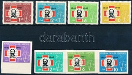 ** 1963 100 éves A Vöröskereszt (I-II) Fogazott és Vágott Sor Mi 717-724 - Altri & Non Classificati