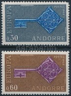 ** 1968 Europa CEPT Sor,
Europa CEPT Set
Mi 208-209 - Autres & Non Classés