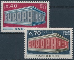 ** 1969 Europa CEPT Sor,
Europa CEPT Set
Mi 214-215 - Andere & Zonder Classificatie