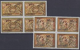 ** 1974 Karácsony Négyestömb Mi 93-94 - Otros & Sin Clasificación