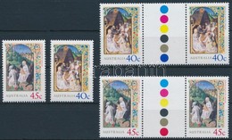 ** 2001 Karácsony II. Sor + Sor ívközéprészes Párokban Mi 2096-2097 - Sonstige & Ohne Zuordnung