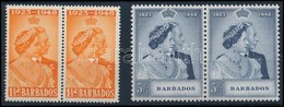 ** 1948 Ezüstlakodalom Sor,
Silver Wedding Set
Mi 178-179 - Autres & Non Classés