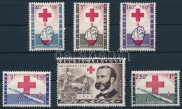 ** 1959 100 éves A Vöröskereszt Sor Mi 1149-1154 - Other & Unclassified