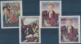 ** 1966-1967 Karácsony Sor + Felülnyomott Bélyeg Mi 293-295 + 324 - Otros & Sin Clasificación