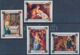 ** 1971 Karácsony: Festmények Sor Mi 463-466 - Other & Unclassified