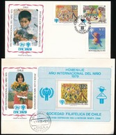 1979 Nemzetközi Gyermekév Sor Mi 913-915 + Emlékív 2 Db FDC-n - Otros & Sin Clasificación