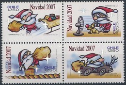 ** 2007 Karácsony Négyestömb Mi 2212-2215 - Other & Unclassified