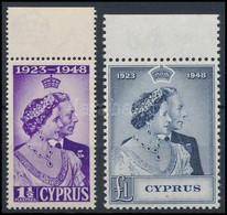 ** 1948 Ezüstlakodalom Sor,
Silver Wedding Set
Mi 157-158 - Autres & Non Classés