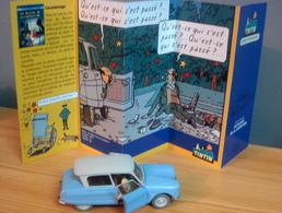 Voiture L'AMI 6 DU DOCTEUR, CTROEN AMI 6 DE 1961, 1/43 De Tintin Et Les Bijoux De La Castafiore, TINTIN - Kuifje