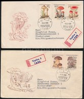 1958 Gombák Mi 1101-1105 2 Db FDC - Otros & Sin Clasificación