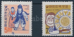 ** 1967 Karácsony és Kínai újév Sor Mi 599-600 - Otros & Sin Clasificación