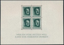 (*) 1937 Hitler Blokk Mi 7 (**Mi EUR 70,-) - Otros & Sin Clasificación