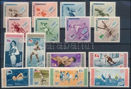 ** 1957-1958 Sport Mi 577-584 és 629-636 - Altri & Non Classificati