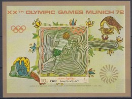 ** 1971 Müncheni Olimpia Blokk Mi 164 - Sonstige & Ohne Zuordnung