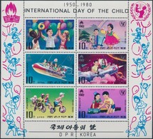 ** 1980 UNICEF -  Nemzetközi Gyermeknap Kisív Mi 1954-1959 - Other & Unclassified