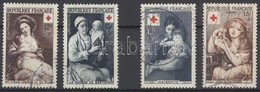 O 1953-1954 Vöröskereszt 2 Db Sor Mi 984-985 + Mi 1032-1033 - Altri & Non Classificati