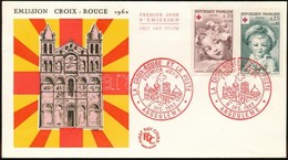 1962 Vöröskereszt Sor Mi 1418-1419 FDC-n - Other & Unclassified