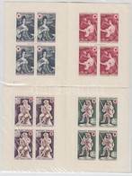 ** 1967-1968 Vöröskereszt Bélyegfüzet Mi 1607-1608, 1647-1648 - Otros & Sin Clasificación