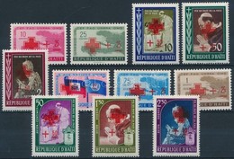 ** 1959 Vöröskereszt Sor Felülnyomással Mi 561-571 - Other & Unclassified