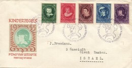 1955 Gyermekportrék Sor FDC-n Mi 667-671 - Autres & Non Classés