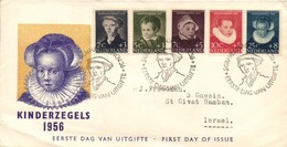 1956 Gyermekportrék Sor FDC-n Mi 685-689 - Other & Unclassified