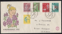 1959 Gyerekek Sor FDC-n Mi 739-743 - Other & Unclassified