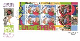 1991 Szabadtéri Játékok Sor + Blokk FDC-n Mi 1423-1425 + 35 - Other & Unclassified