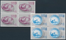 ** 1976 Europa CEPT: Kézművesség Sor Négyestömbökben,
Europa CEPT: Handcraft Set Blocks Of 4
Mi 344-345 - Autres & Non Classés