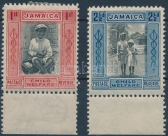 * 1923 Gyermektámogatás 2 ívszéli érték Mi 102-103 - Otros & Sin Clasificación