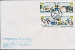 2007 Oktatás Sor Párokban Mi 4990-4993 FDC-n - Otros & Sin Clasificación