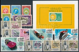 ** 0 Sport Motívum 14 Db Bélyeg és 1 Blokk,
Sport 14 Stamps And 1 Blocks - Autres & Non Classés