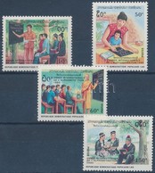 ** 1990 Az Analfabetizmus Ellen Sor Mi 1189-1192 - Other & Unclassified