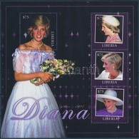 ** 2010 Diana Hercegnő 3 Db Kisív,
Princess Diana 3 Minisheet
Mi 5698-5709 - Autres & Non Classés