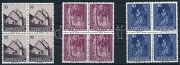 ** 1964 Karácsony Sor 4-es Tömbökben Mi 445-447 - Altri & Non Classificati