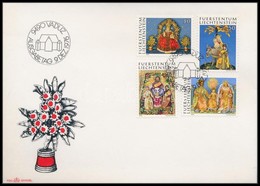 ** 1976 Karácsony ívszéli Sor Mi 662-665 + FDC - Sonstige & Ohne Zuordnung