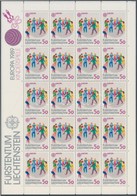 ** 1989 Europa CEPT Gyerekjátékok Kisív Sor Mi 960-961 - Sonstige & Ohne Zuordnung