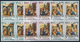 ** 1990 Karácsony Sor 4-es Tömbökben Mi 1005-1007 - Sonstige & Ohne Zuordnung