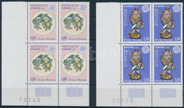 ** 1976 Europa CEPT: Kézművesség Sor ívsarki Négyestömbökben,
Europa CEPT: Handcraft Set Corner Blocks Of 4
Mi 1230-1231 - Other & Unclassified