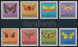 ** 1974 Lepkék Sor,
Butterflies Set
Mi 824-831 - Altri & Non Classificati