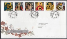 2005 Karácsony Sor Mi 2360-2365 FDC-n - Other & Unclassified